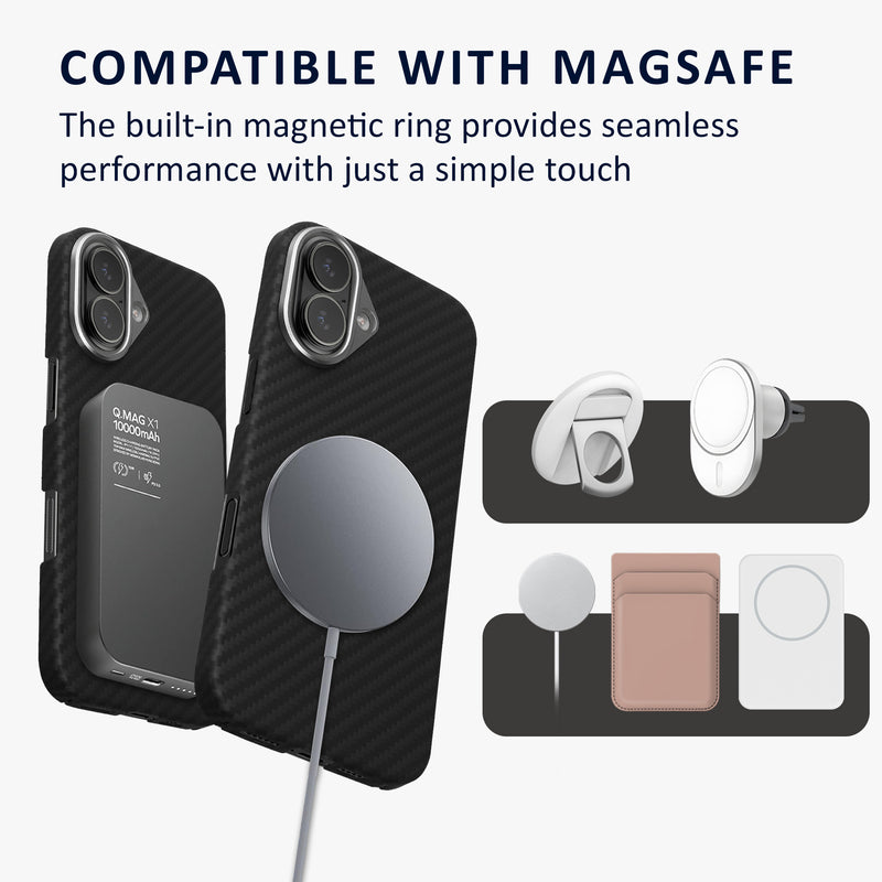 kalibri Case for iPhone 17 - Phone Protective Cover - Cover Case - Compatible with MagSafe
