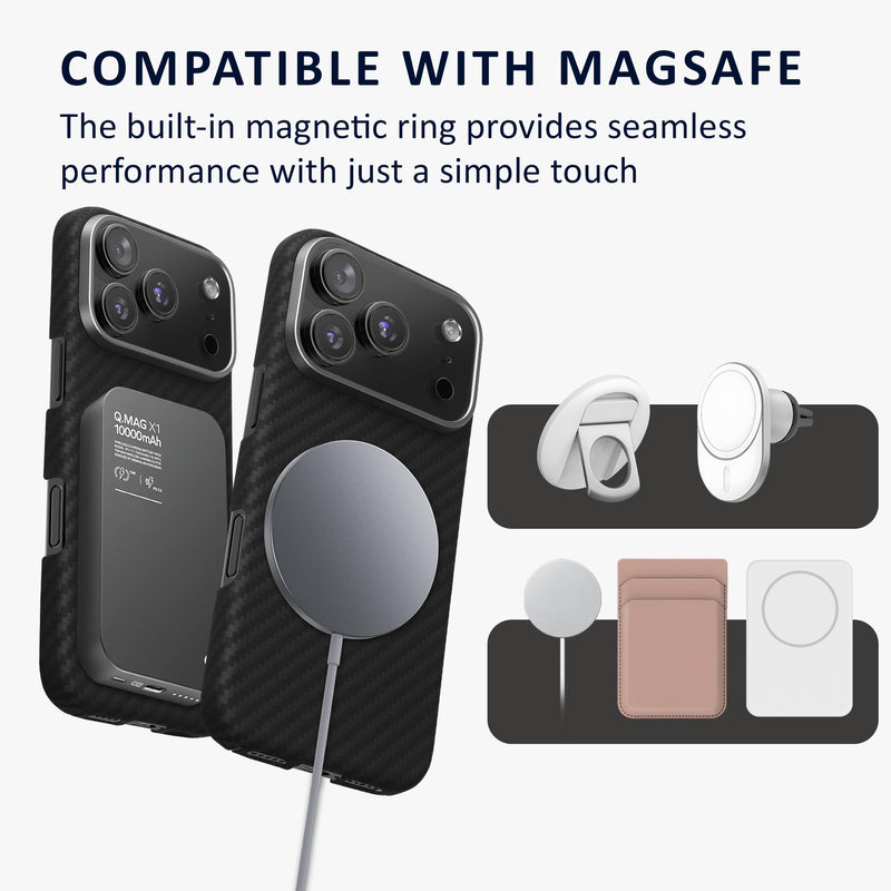 kalibri Case for iPhone 17 Pro Case Cover Mobile Phone Case Compatible with MagSafe