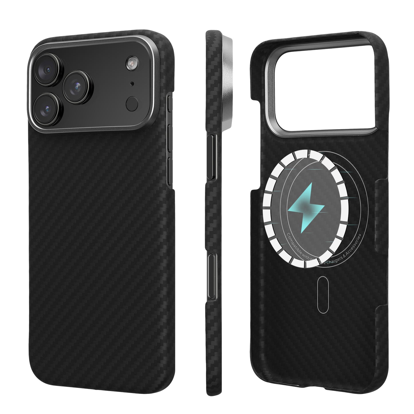 kalibri Case for iPhone 17 Pro Max - Phone Protective Cover - Case Phone Cover - Compatible with MagSafe