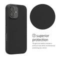 iPhone 17 Genuine Leather Hard Phone Case