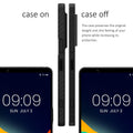 kalibri Schutzhülle kompatibel mit Sony Xperia 1 VIII - Hülle Aramid - Handy Cover Case Handyhülle Schwarz matt Schwarz matt