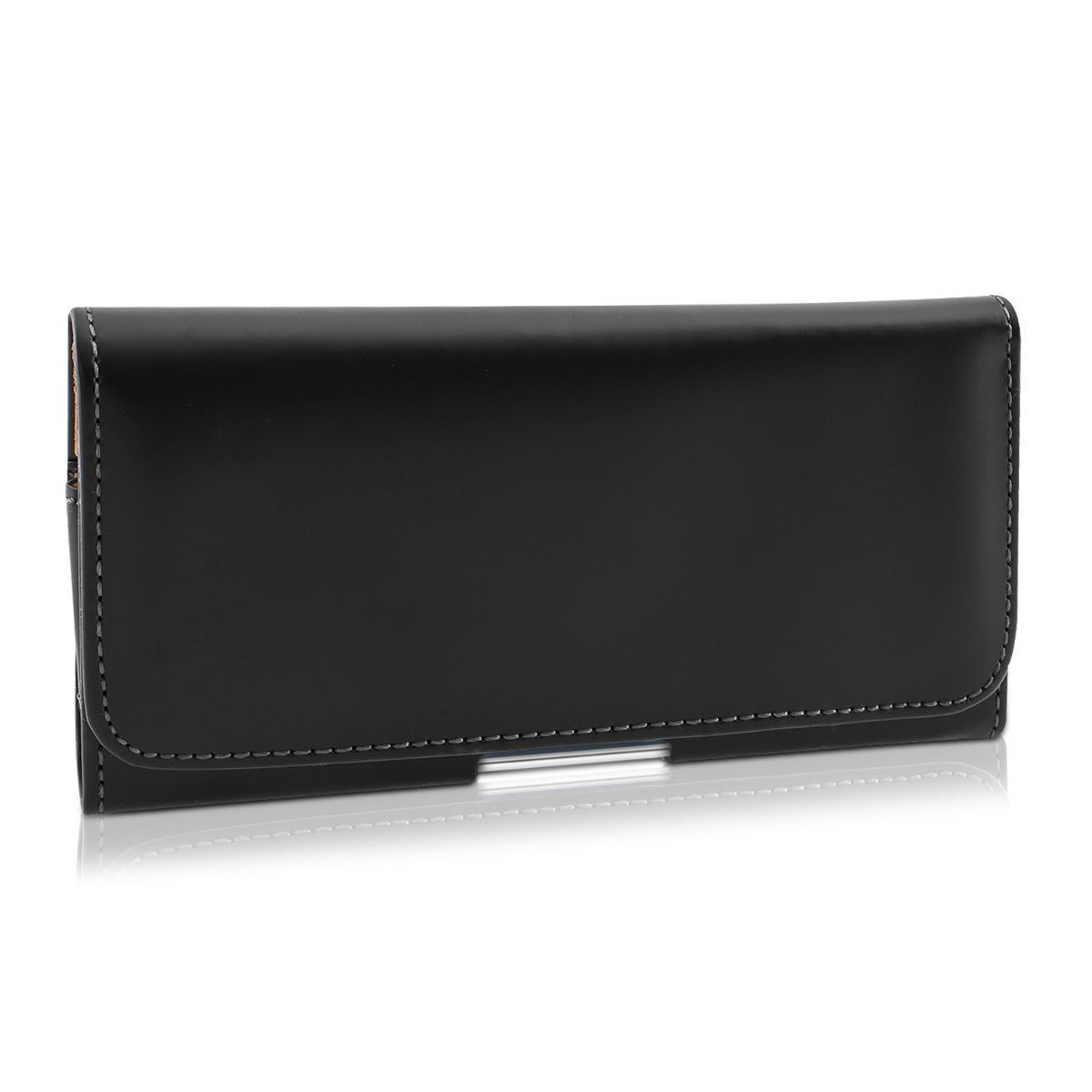 kwmobile Belt Pouch Case for Mobile Phones with Belt Clip - 16.2 x 8.5 cm Belt Case with Belt Loop