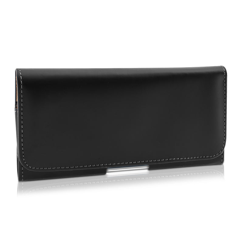kwmobile Belt Pouch Case for Mobile Phones with Belt Clip - 16.2 x 8.5 cm Belt Case with Belt Loop