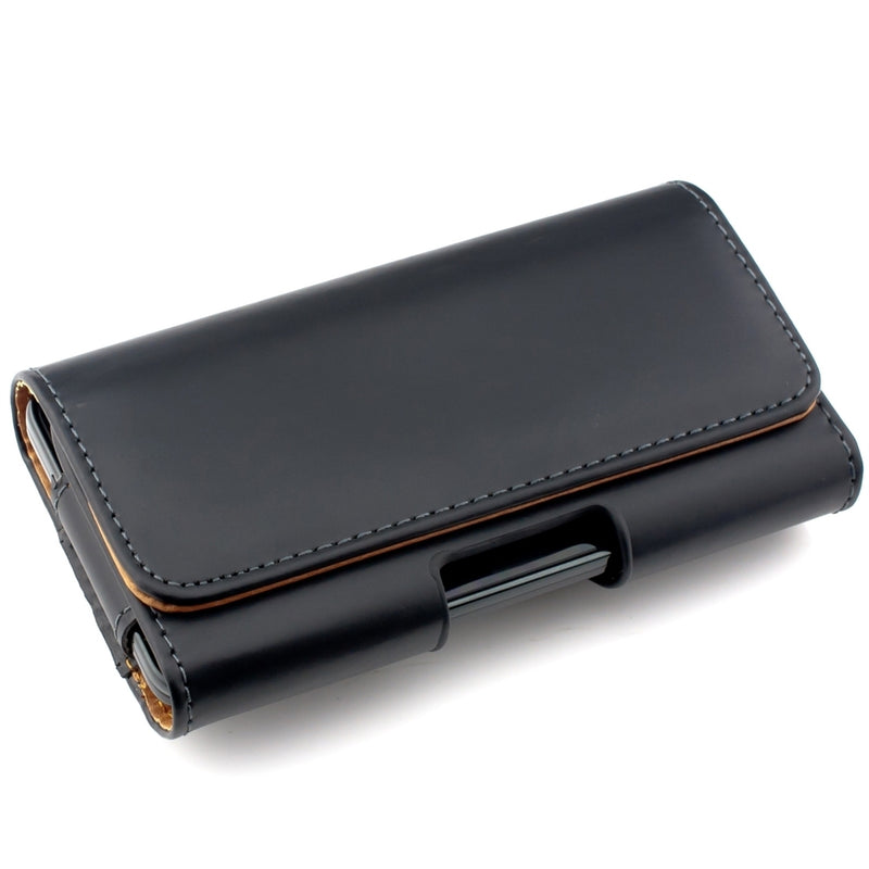 kwmobile Belt Pouch Case for Cell Phones with Belt Clip - 14.4 x 7 cm Belt Case with Belt Loop