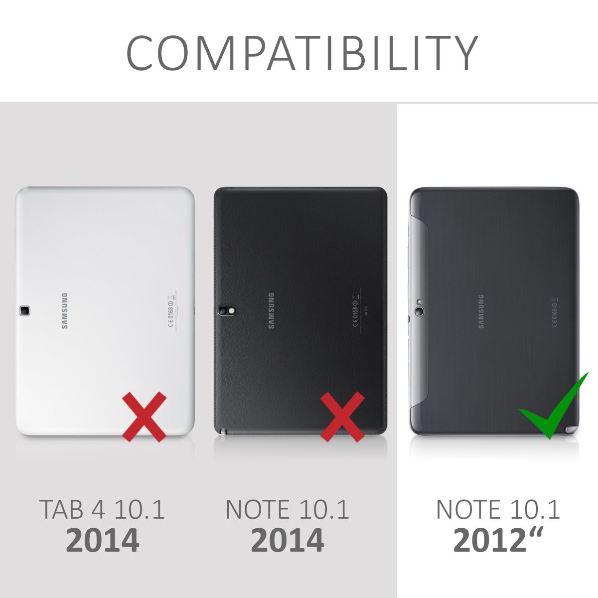 Samsung Galaxy Note 10.1 N8000 / N8010 360° Tablet Case