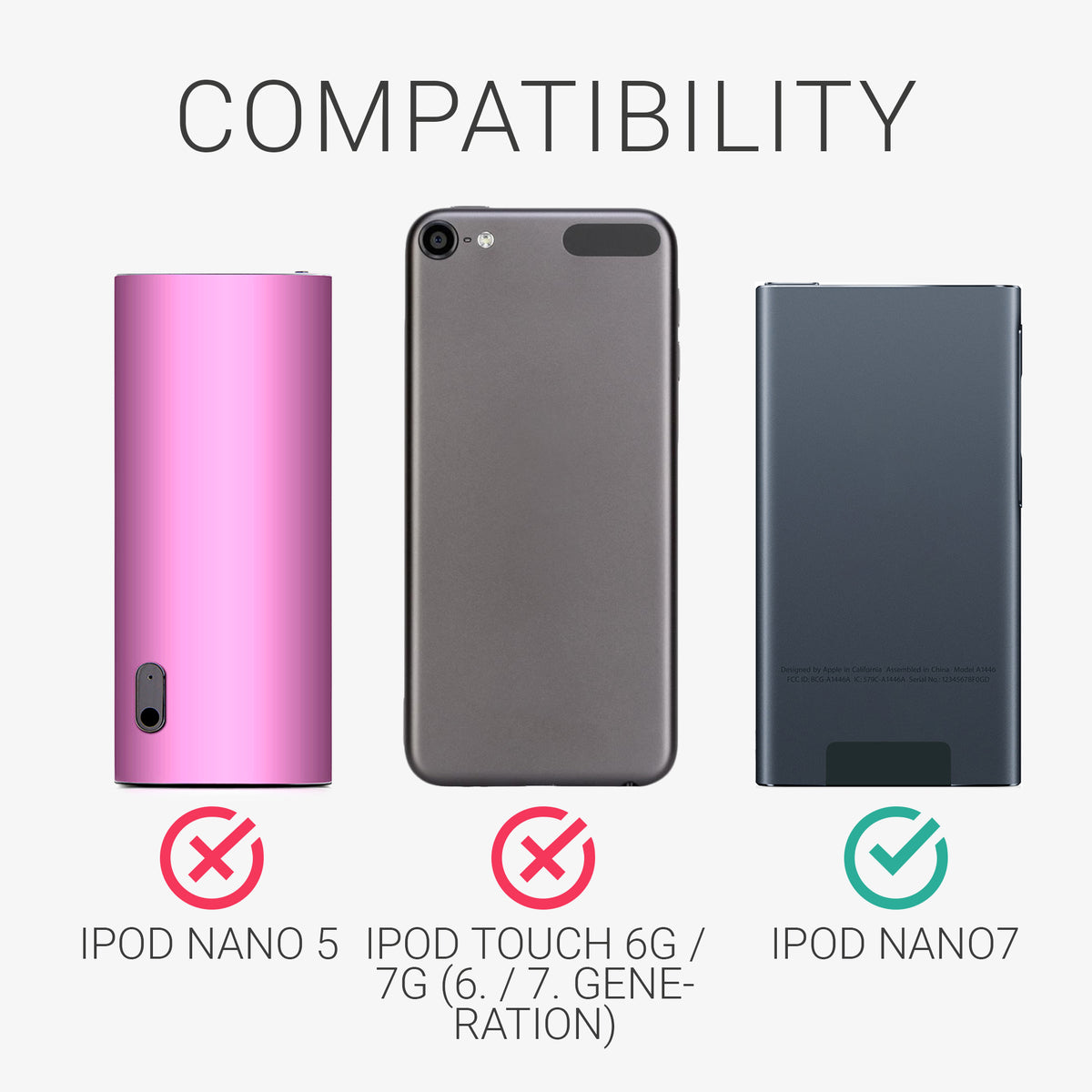 iPod Nano 7 Silicone Back Cover