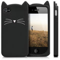 kwmobile Protective Case compatible with Apple iPhone 4 / 4S - Phone Cover - Phone Case - Cover Case