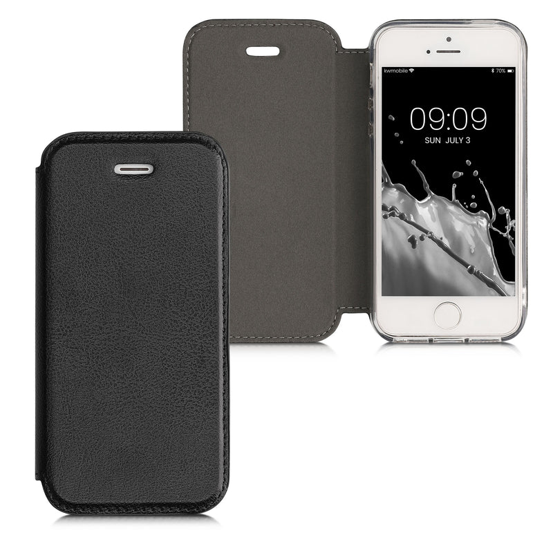 Flip Cover compatible with Apple iPhone SE (1st Gen 2016) / iPhone 5 / iPhone 5S