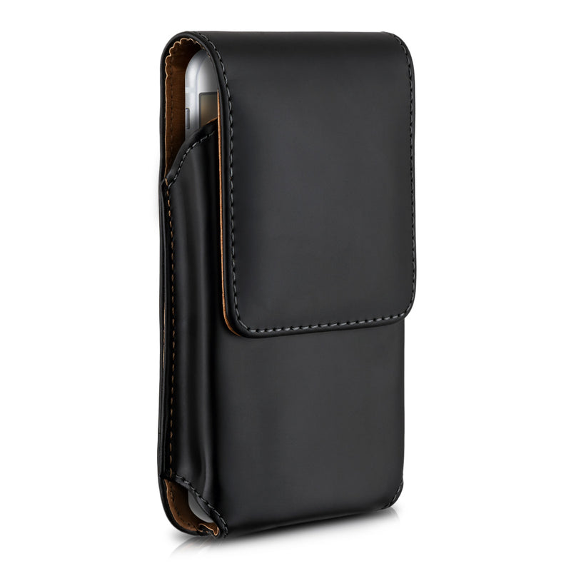 kwmobile Belt Pouch Case for Mobile Phones with Belt Clip - 13.5 x 6.9 cm Belt Case with Belt Loop