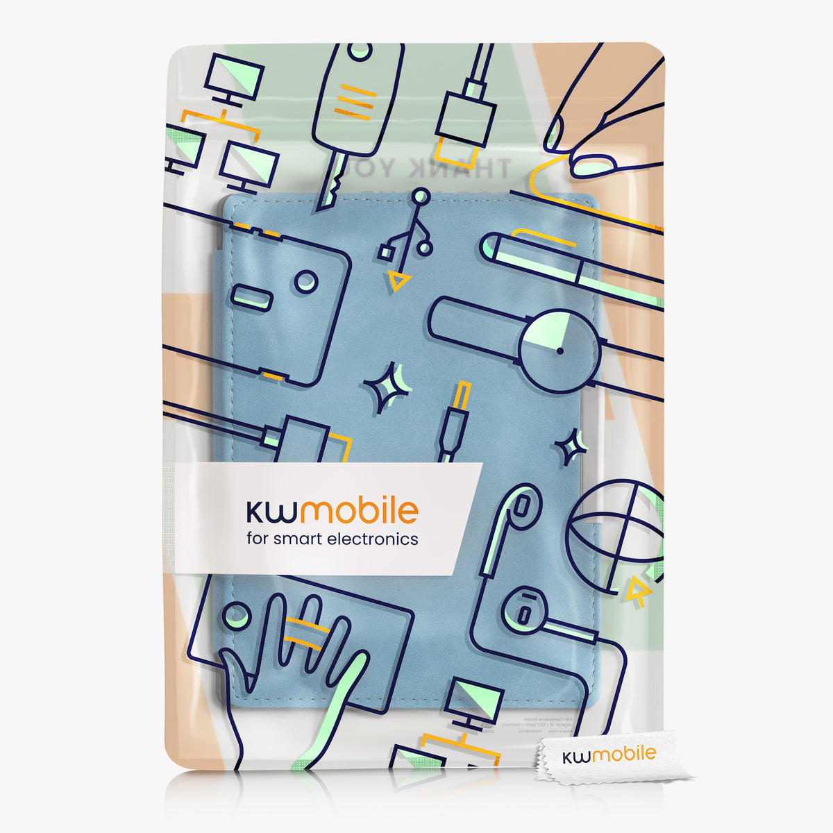 Kobo Aura H2O Edition 1 Faux Leather eReader Flip Case