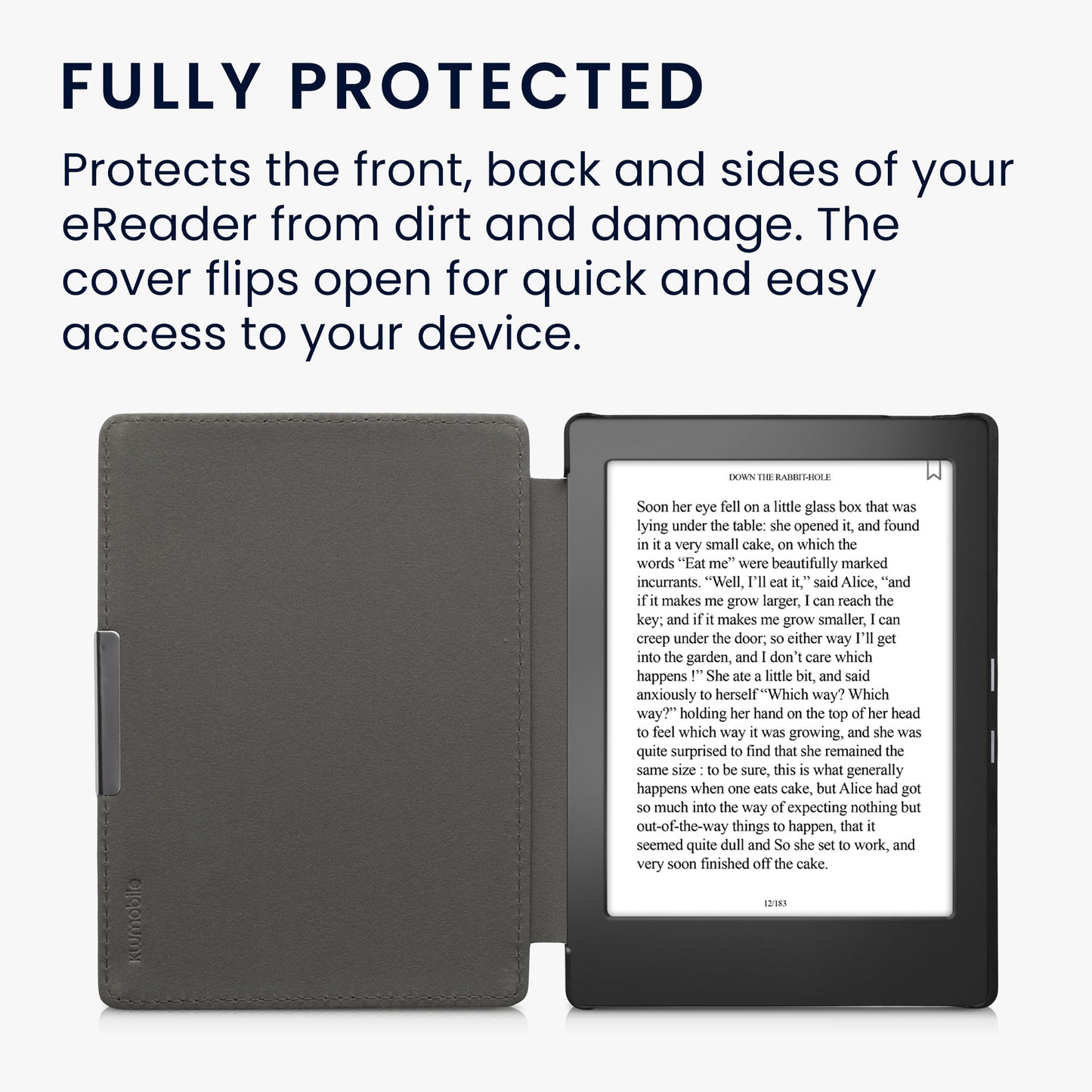 Kobo Aura H2O Edition 1 Faux Leather eReader Flip Case