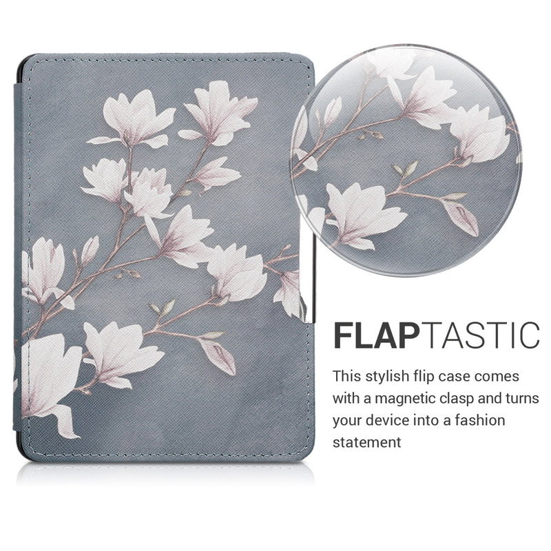 Amazon Kindle Paperwhite with Auto Sleep eReader Flip Case Magnolia Blossom