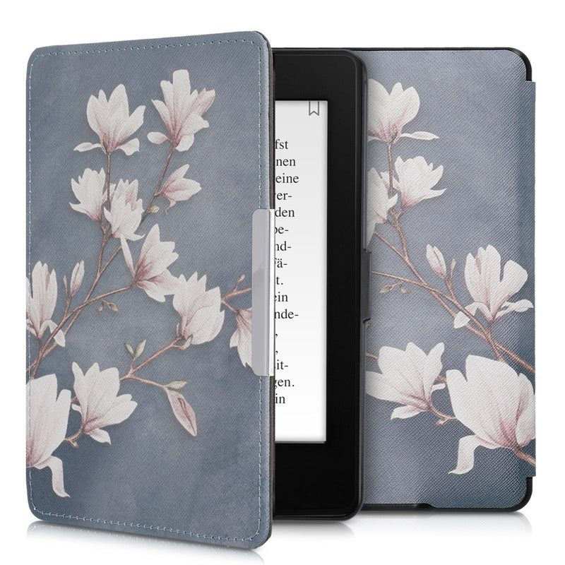Amazon Kindle Paperwhite with Auto Sleep eReader Flip Case Magnolia Blossom