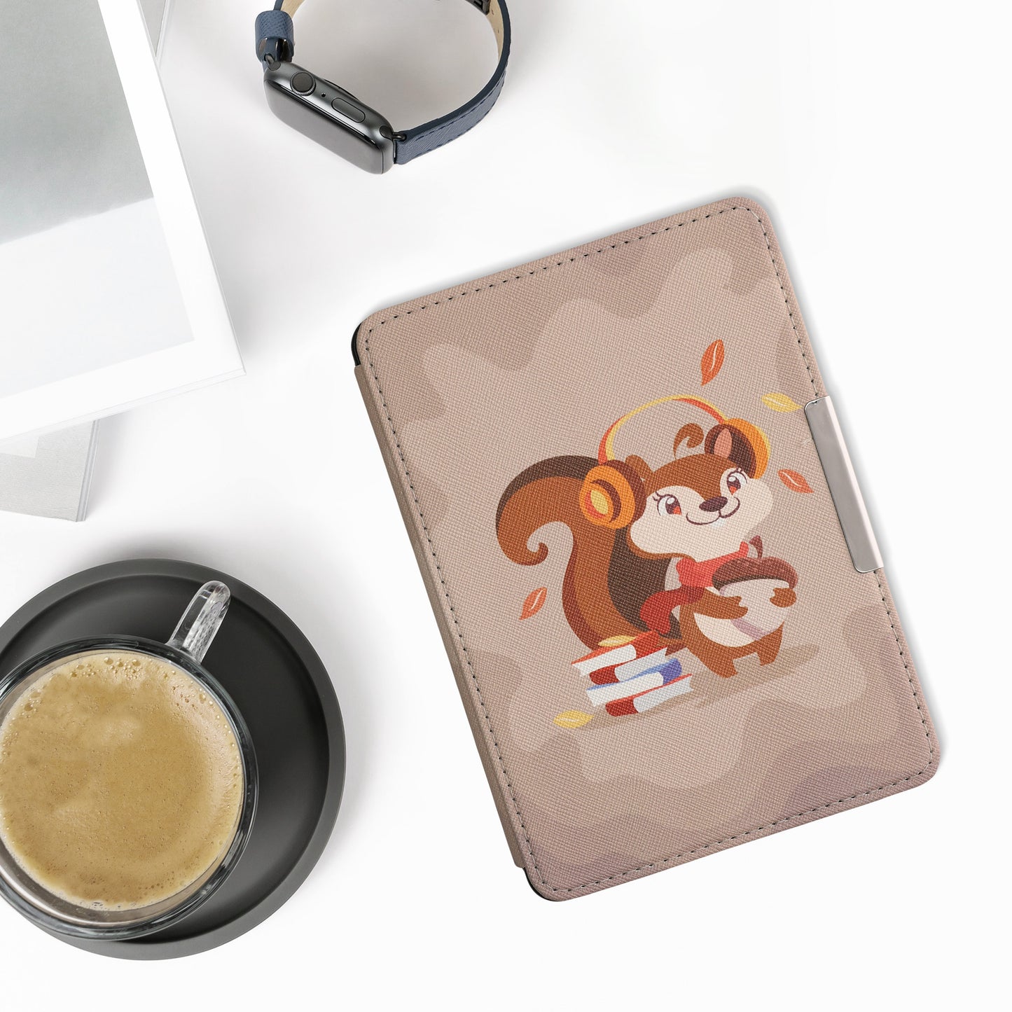 kwmobile Case for Amazon Kindle Paperwhite - eReader Flip Cover with Auto Sleep Function