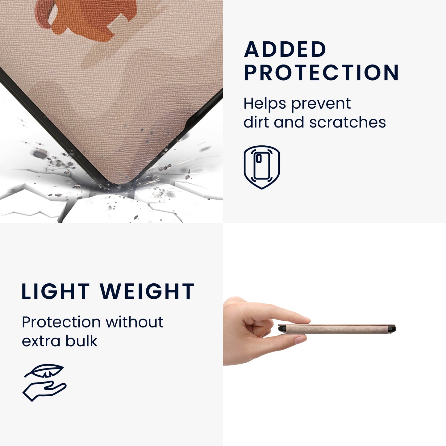 kwmobile Case for Amazon Kindle Paperwhite - eReader Flip Cover with Auto Sleep Function