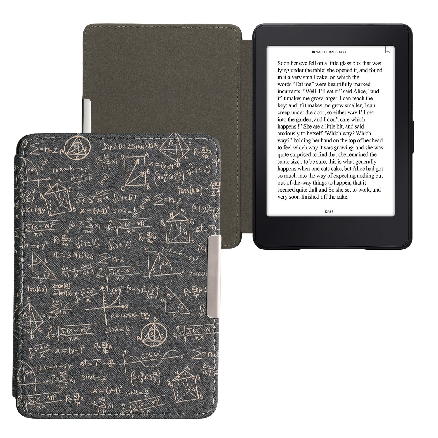 kwmobile Case for Amazon Kindle Paperwhite - eReader Flip Cover with Auto Sleep Function
