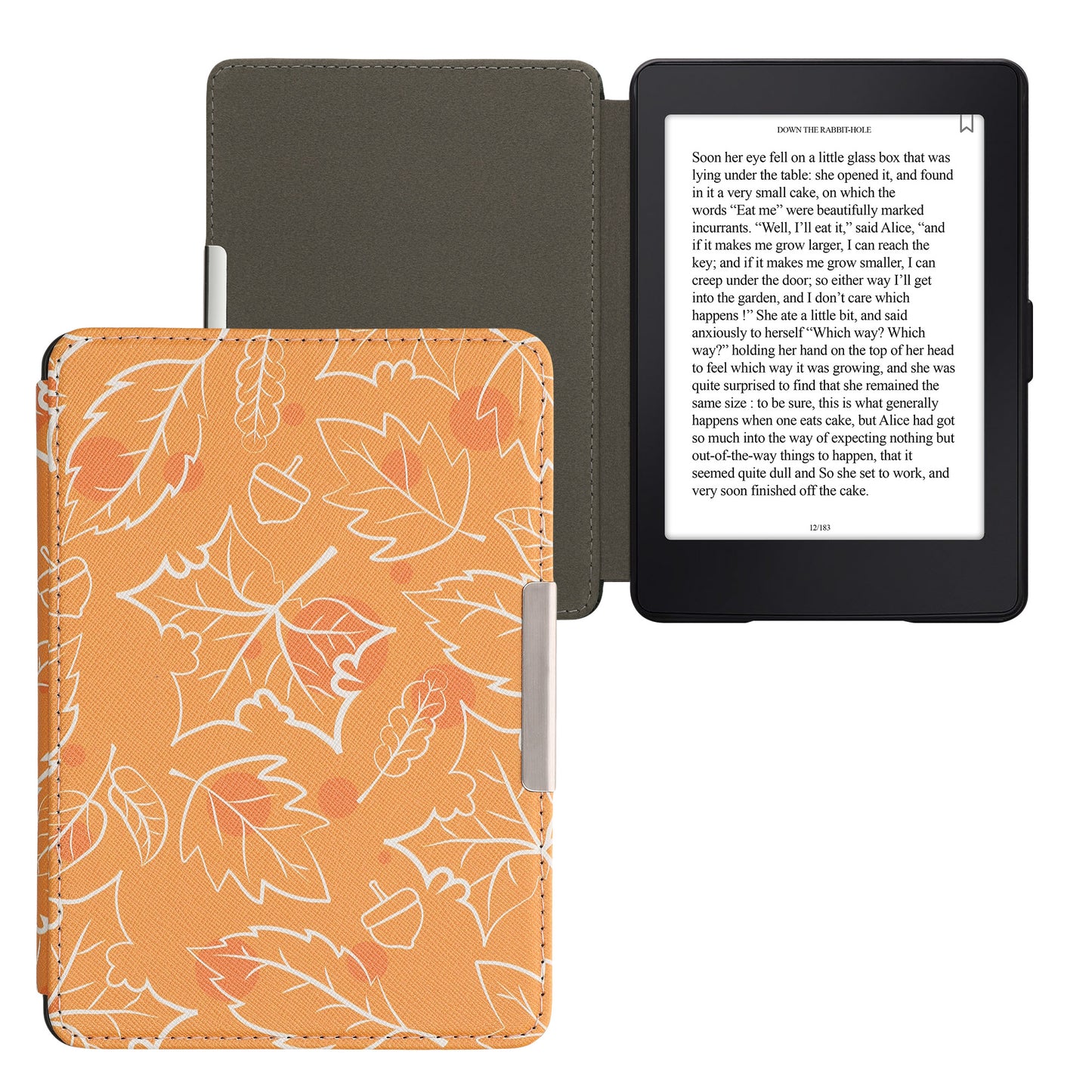 kwmobile Case for Amazon Kindle Paperwhite - eReader Flip Cover with Auto Sleep Function