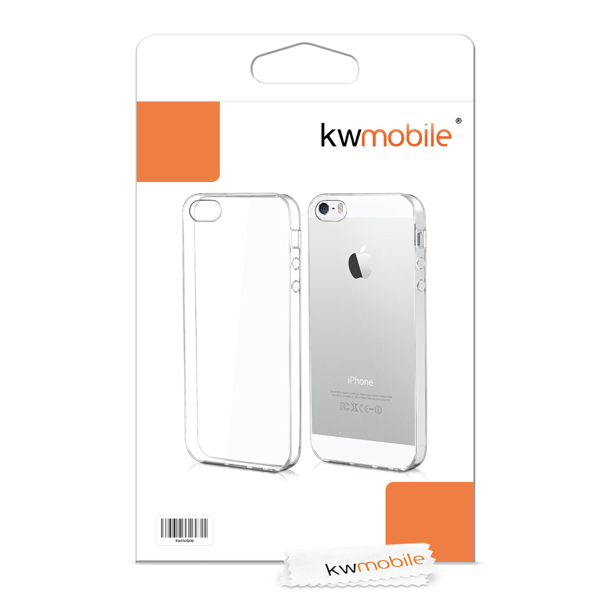 kwmobile Case Compatible with Apple iPhone SE (1st Gen 2016) / iPhone 5 / iPhone 5S
