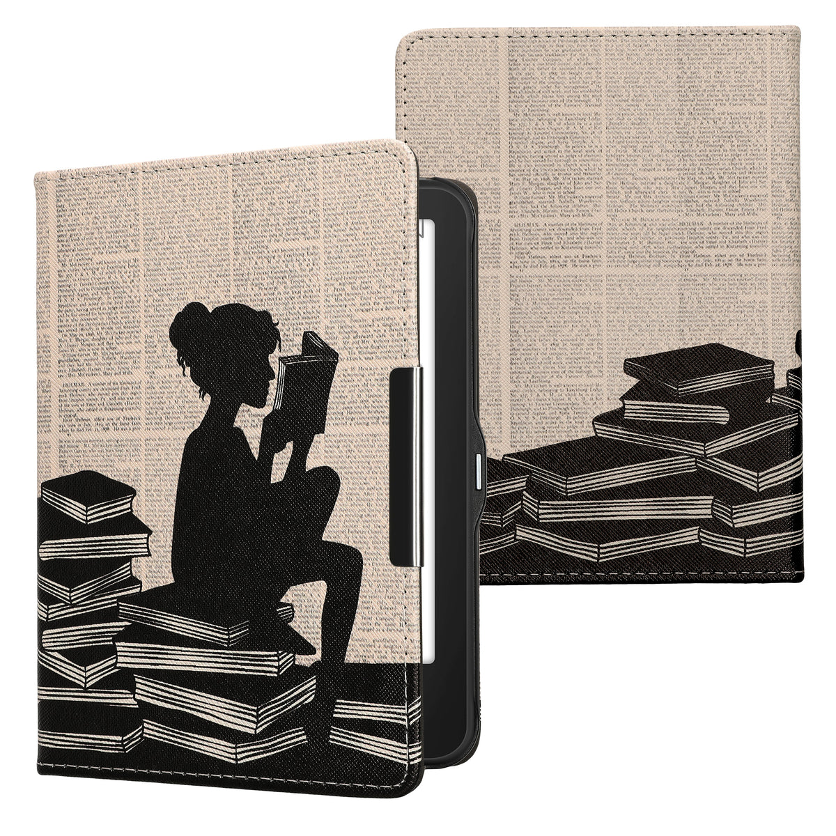 Tolino Vision 1 / 2 / 3 / 4 HD with Auto Sleep eReader Flip Case