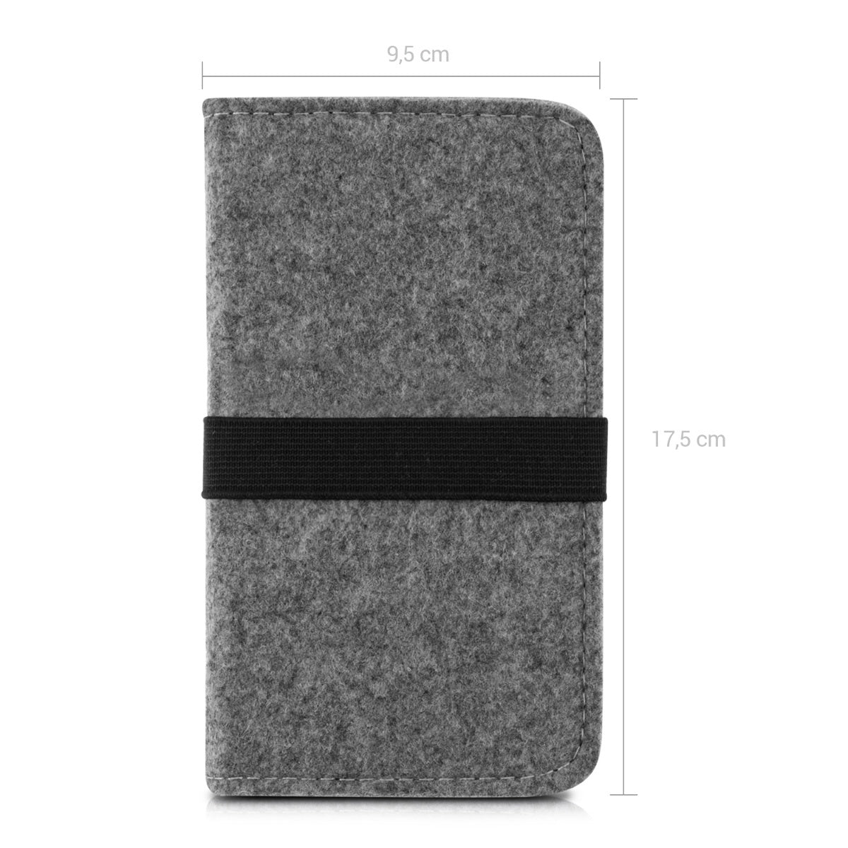 kwmobile Pouch for Smartphones Protective Pouch 16.0 x 8.0 cm Inner Dimensions