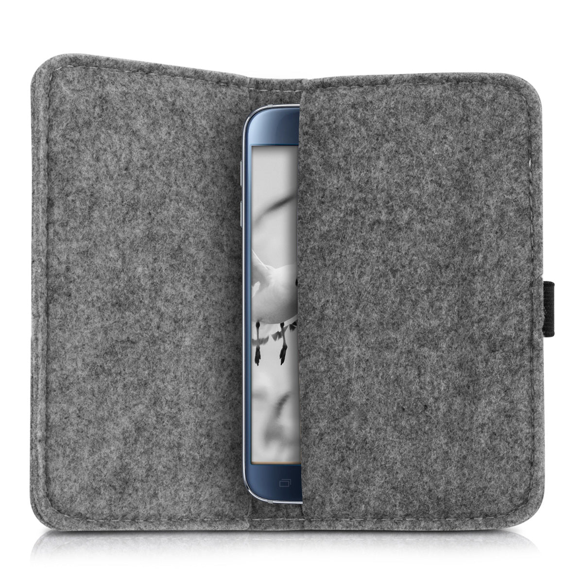 kwmobile Pouch for Smartphones Protective Pouch 16.0 x 8.0 cm Inner Dimensions