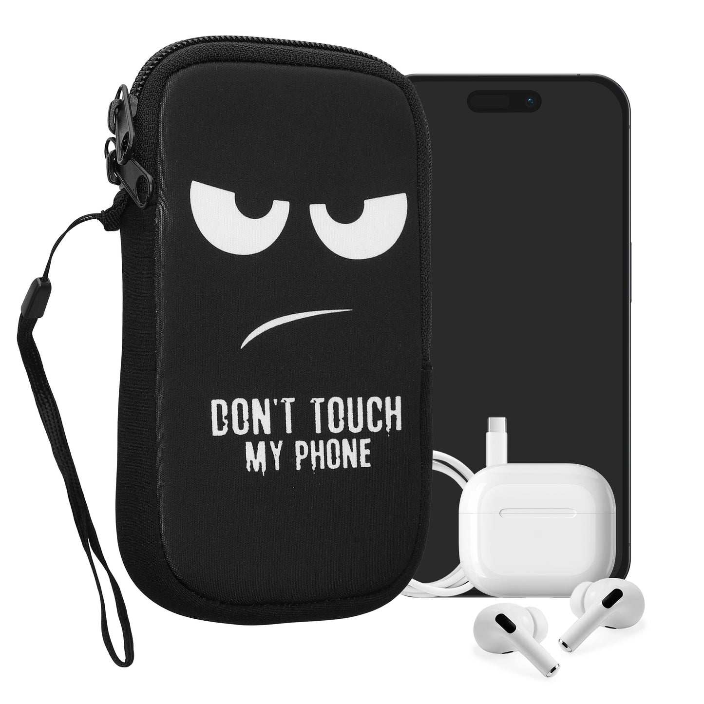 Phone Pouch for Smartphones 15.2 x 8.3 cm