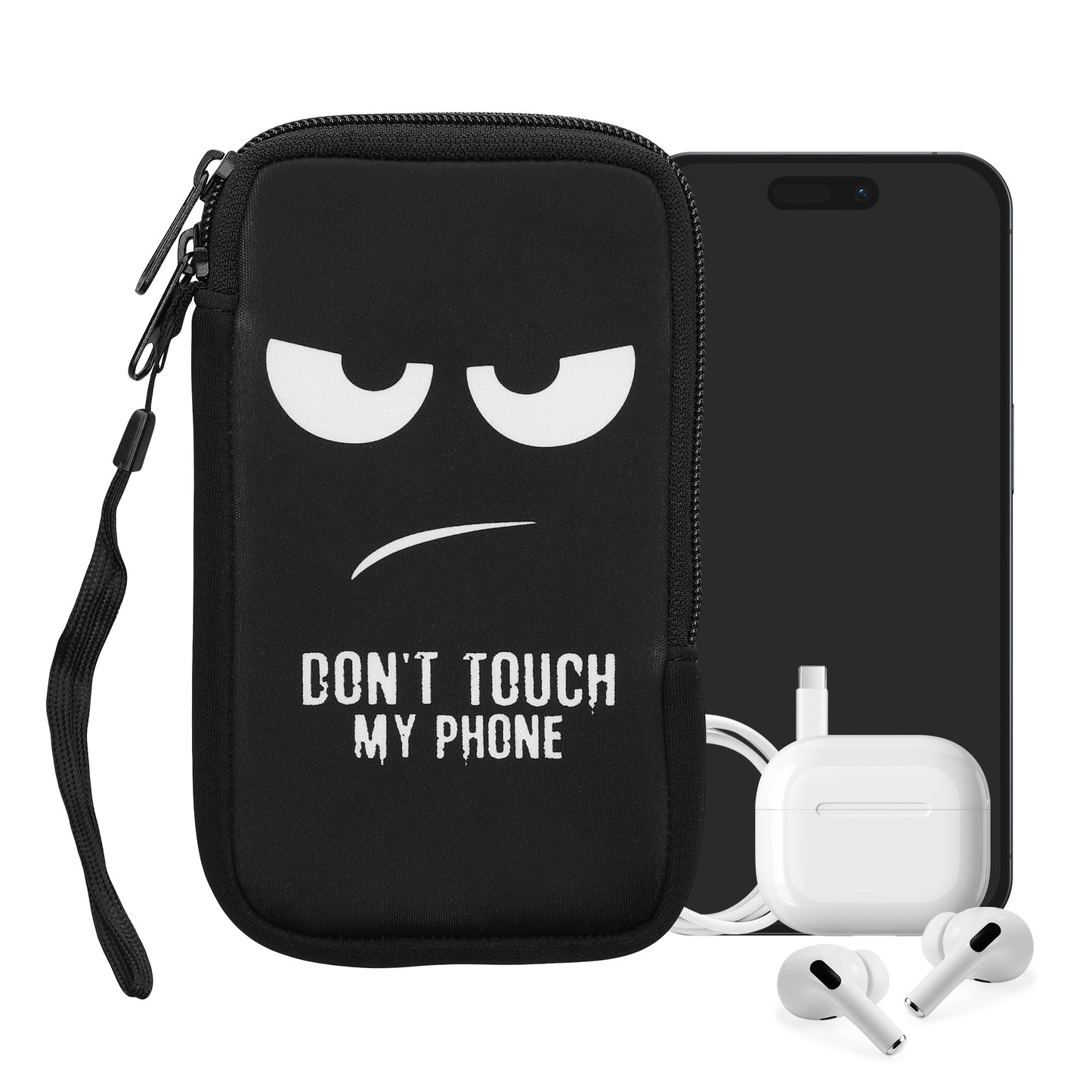 Phone Pouch for Smartphones 15.2 x 8.3 cm