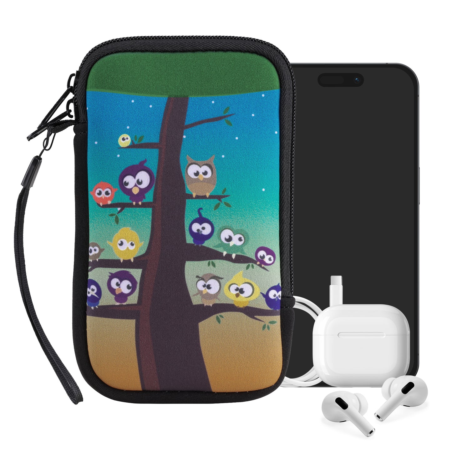 Phone Pouch for Smartphones 15.2 x 8.3 cm