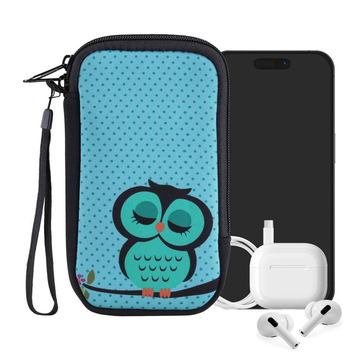 Phone Pouch for Smartphones 15.2 x 8.3 cm
