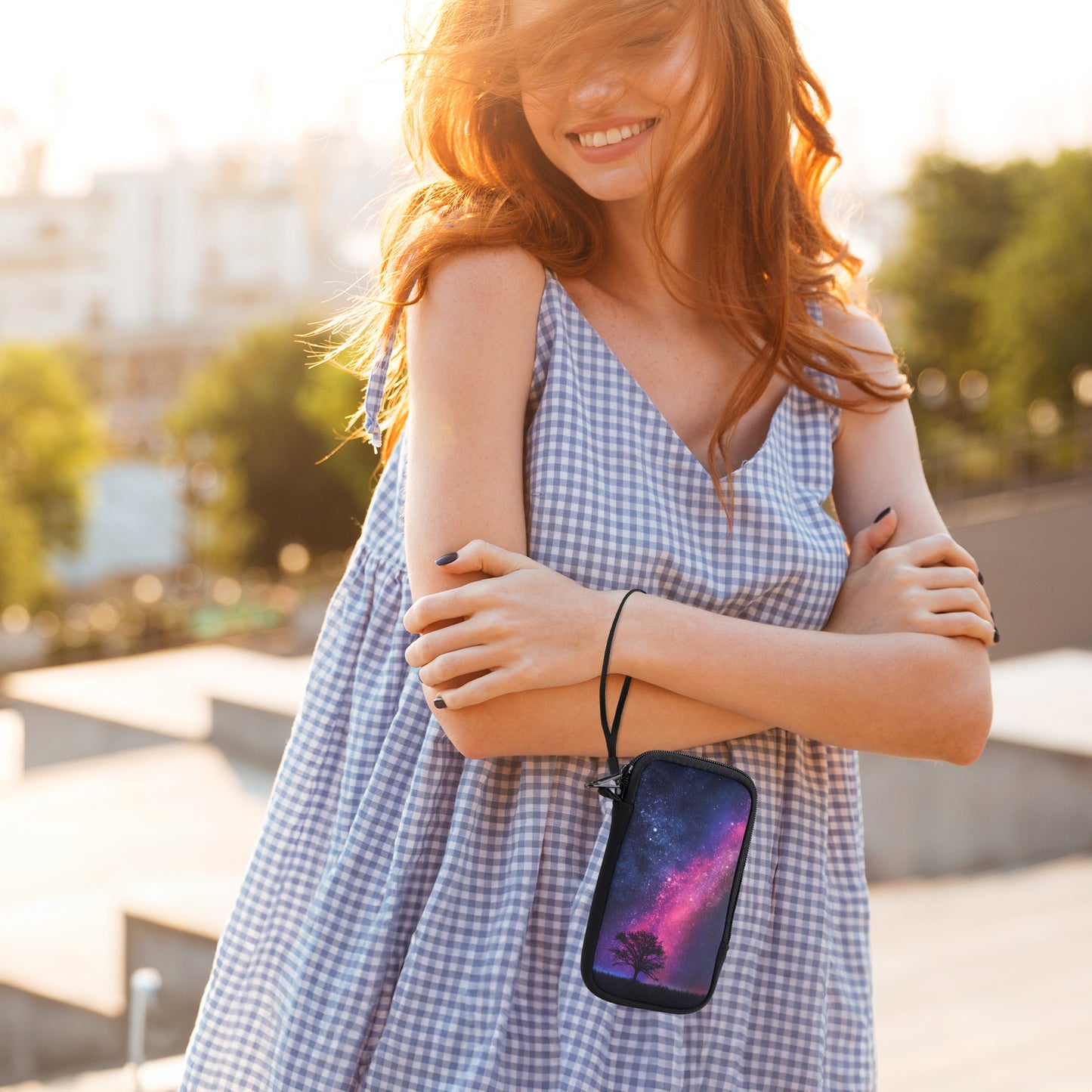 Phone Pouch for Smartphones 15.2 x 8.3 cm