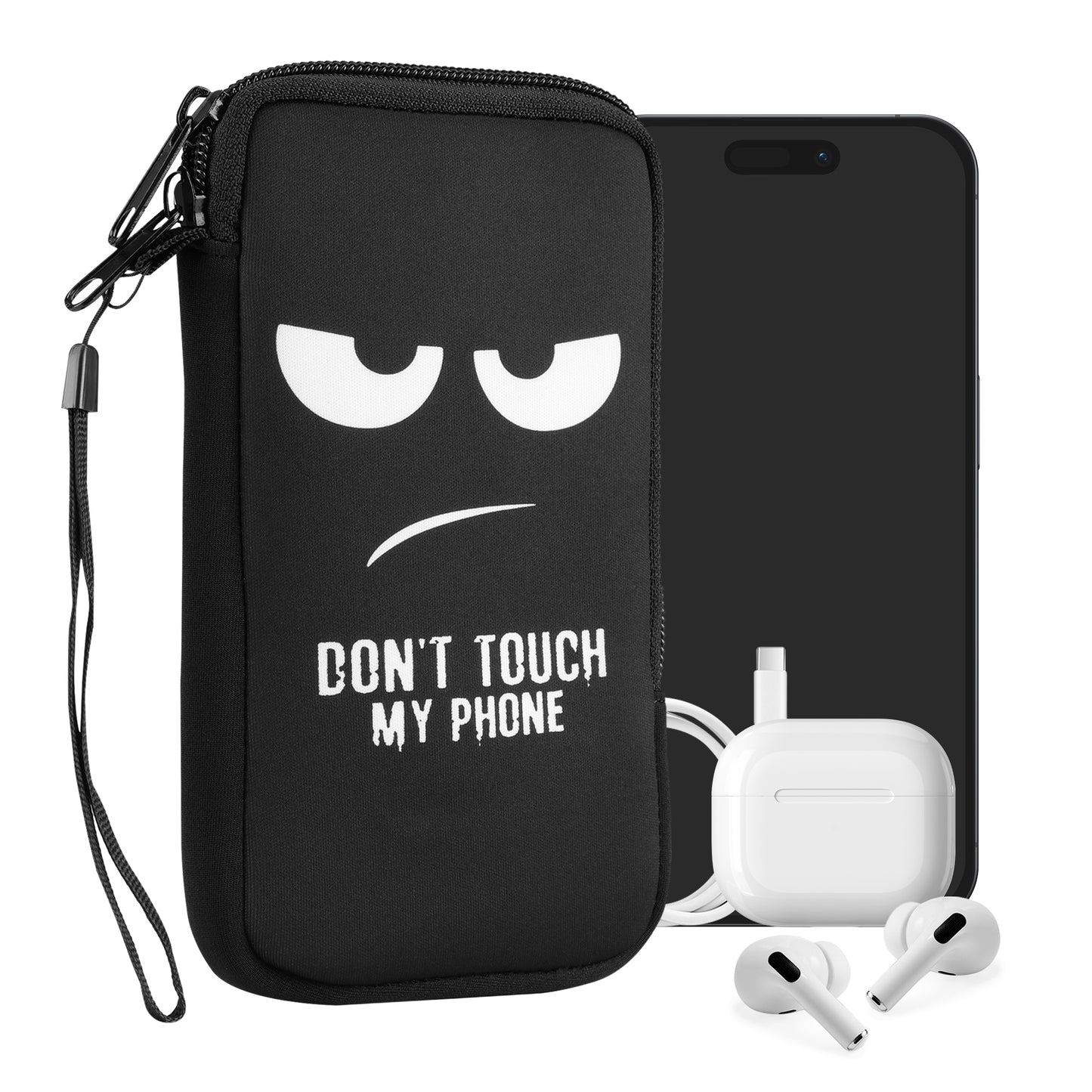 Phone Pouch for Smartphones 15.2 x 8.3 cm