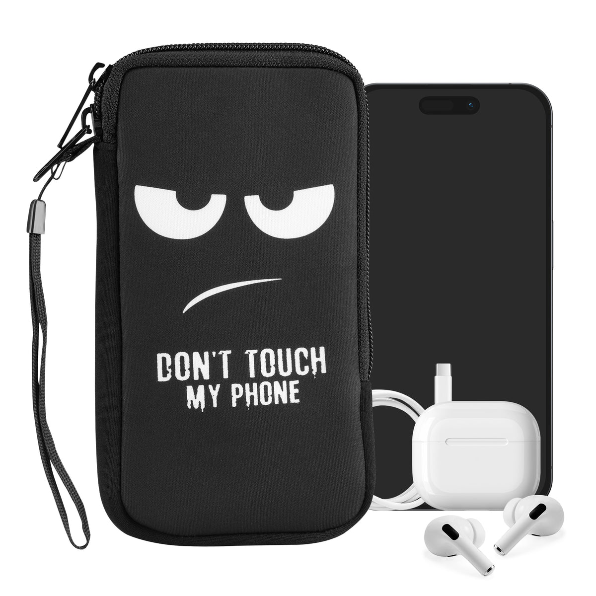 Phone Pouch for Smartphones 15.2 x 8.3 cm