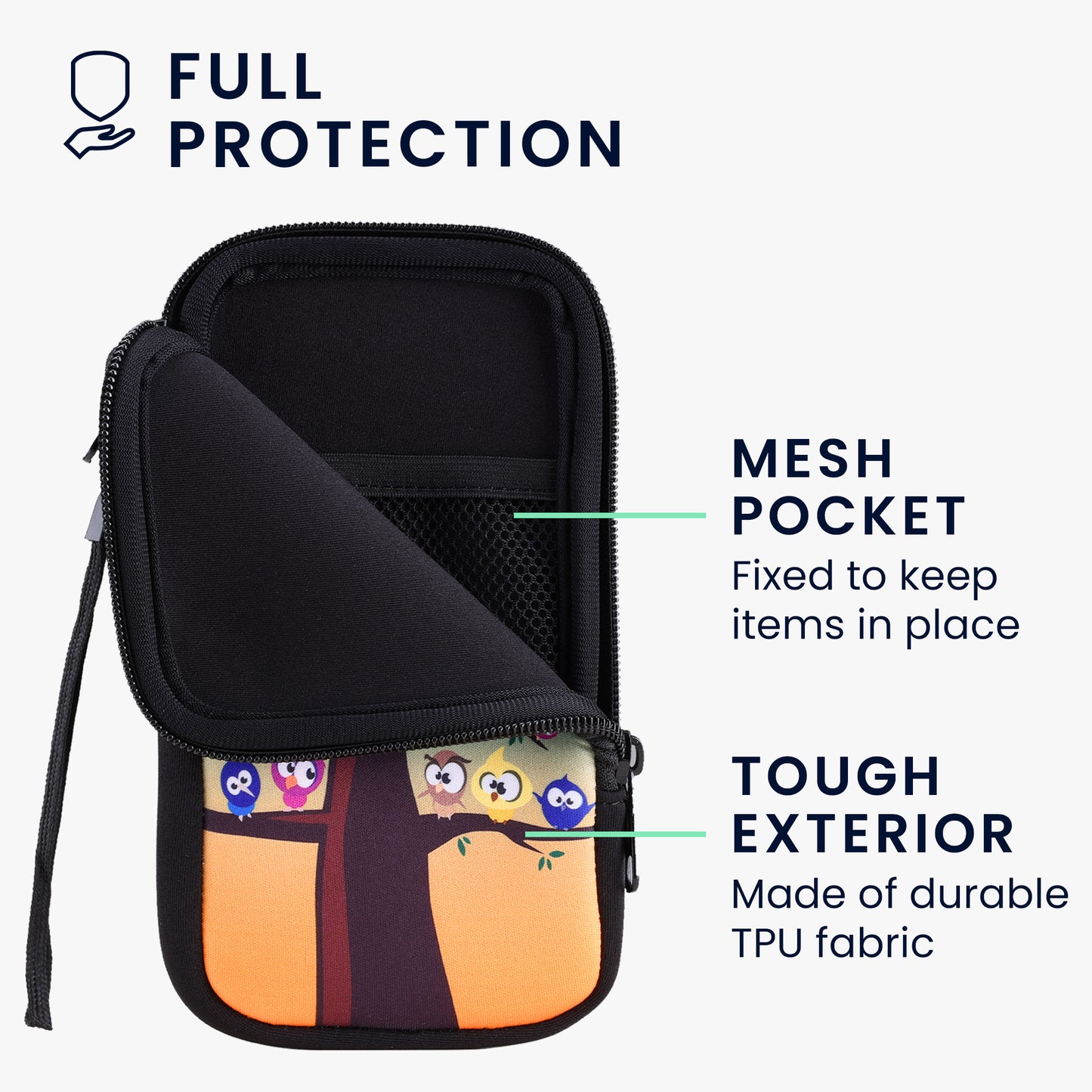 Phone Pouch for Smartphones 15.2 x 8.3 cm