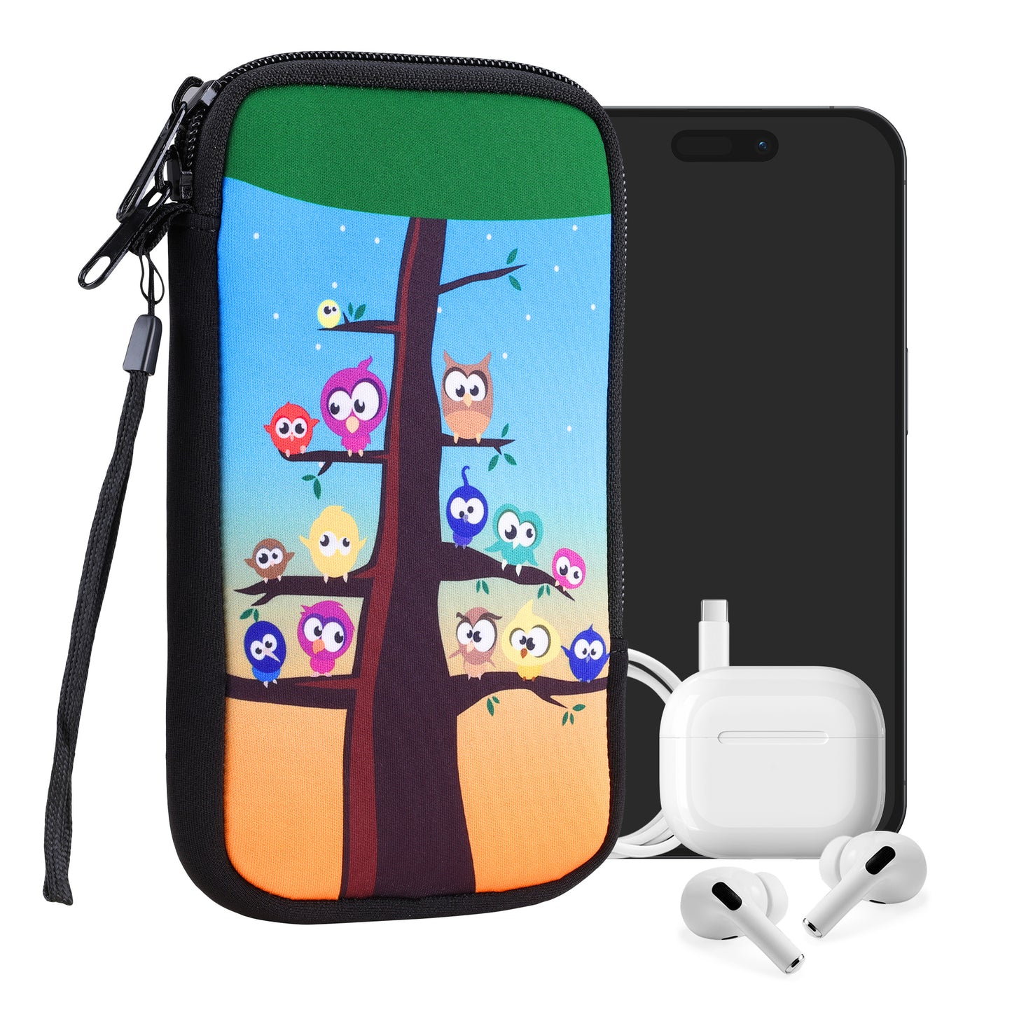 Phone Pouch for Smartphones 15.2 x 8.3 cm