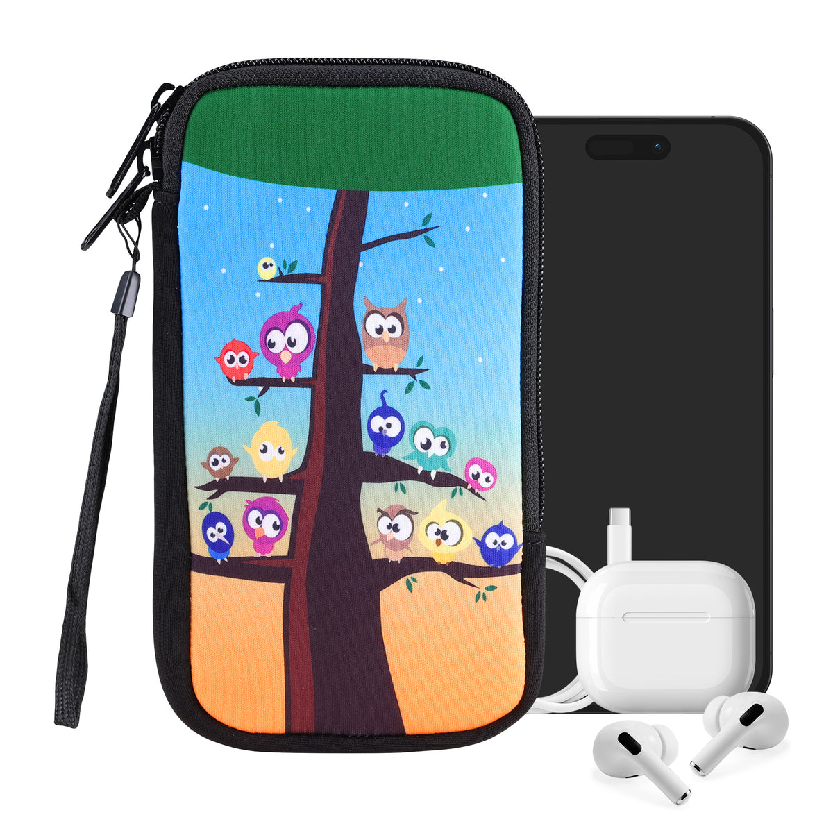 Phone Pouch for Smartphones 15.2 x 8.3 cm