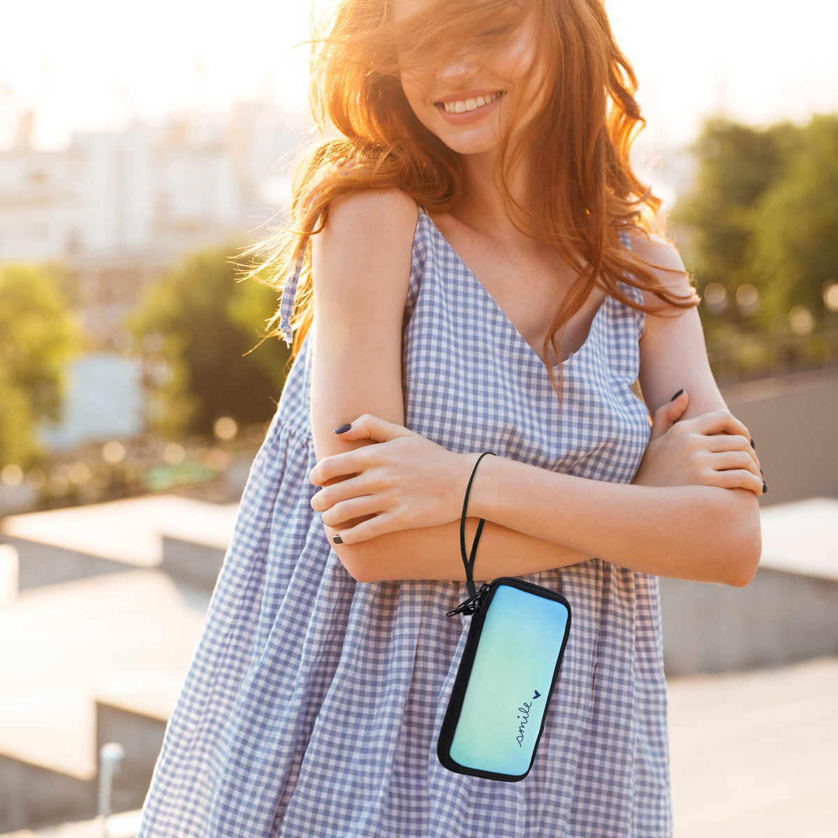 Phone Pouch for Smartphones 15.2 x 8.3 cm