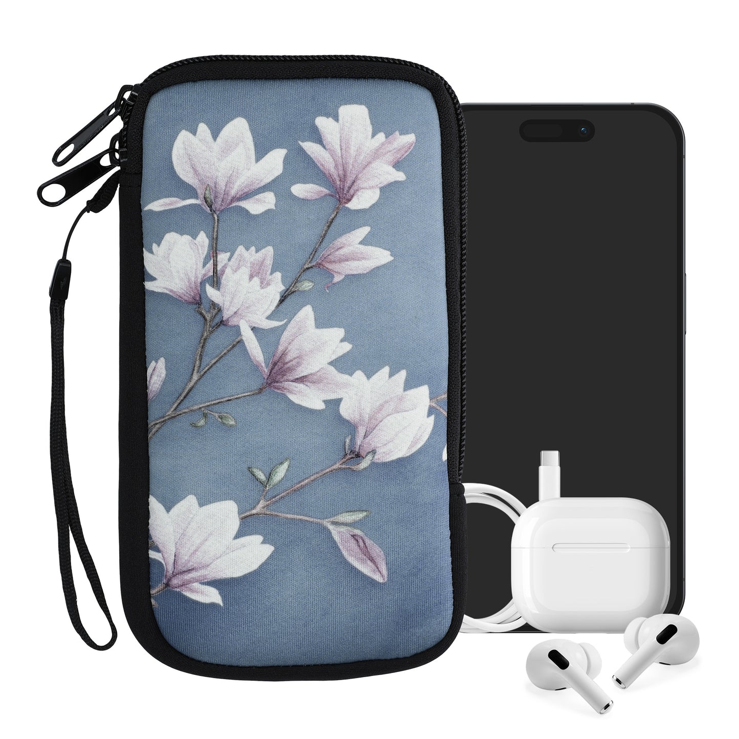Phone Pouch for Smartphones 15.2 x 8.3 cm
