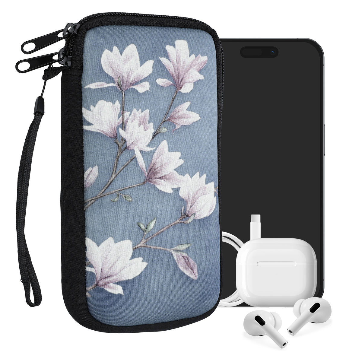 Phone Pouch for Smartphones 15.2 x 8.3 cm
