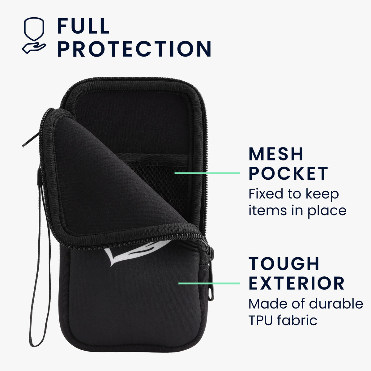 Phone Pouch for Smartphones 15.2 x 8.3 cm