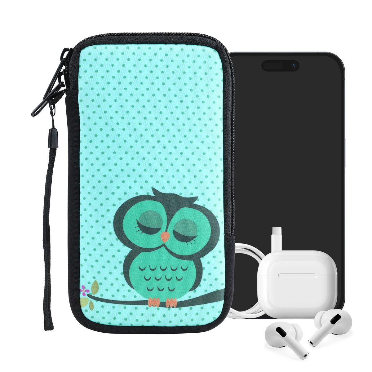 Phone Pouch for Smartphones 15.2 x 8.3 cm