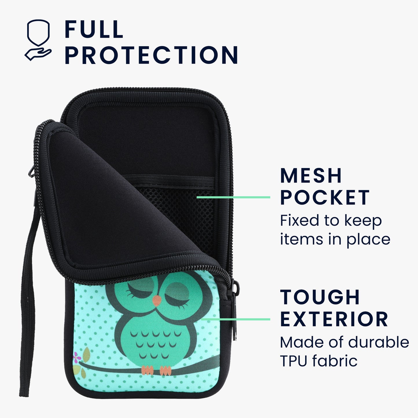 Phone Pouch for Smartphones 15.2 x 8.3 cm