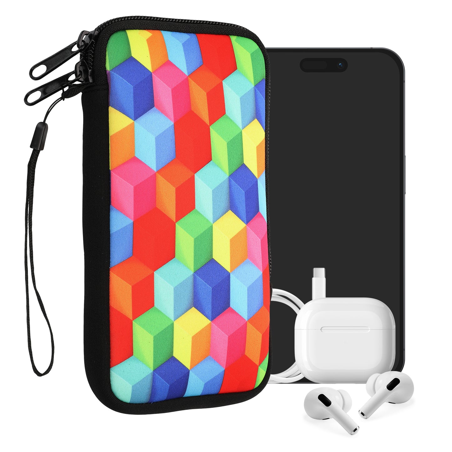 Phone Pouch for Smartphones 15.2 x 8.3 cm