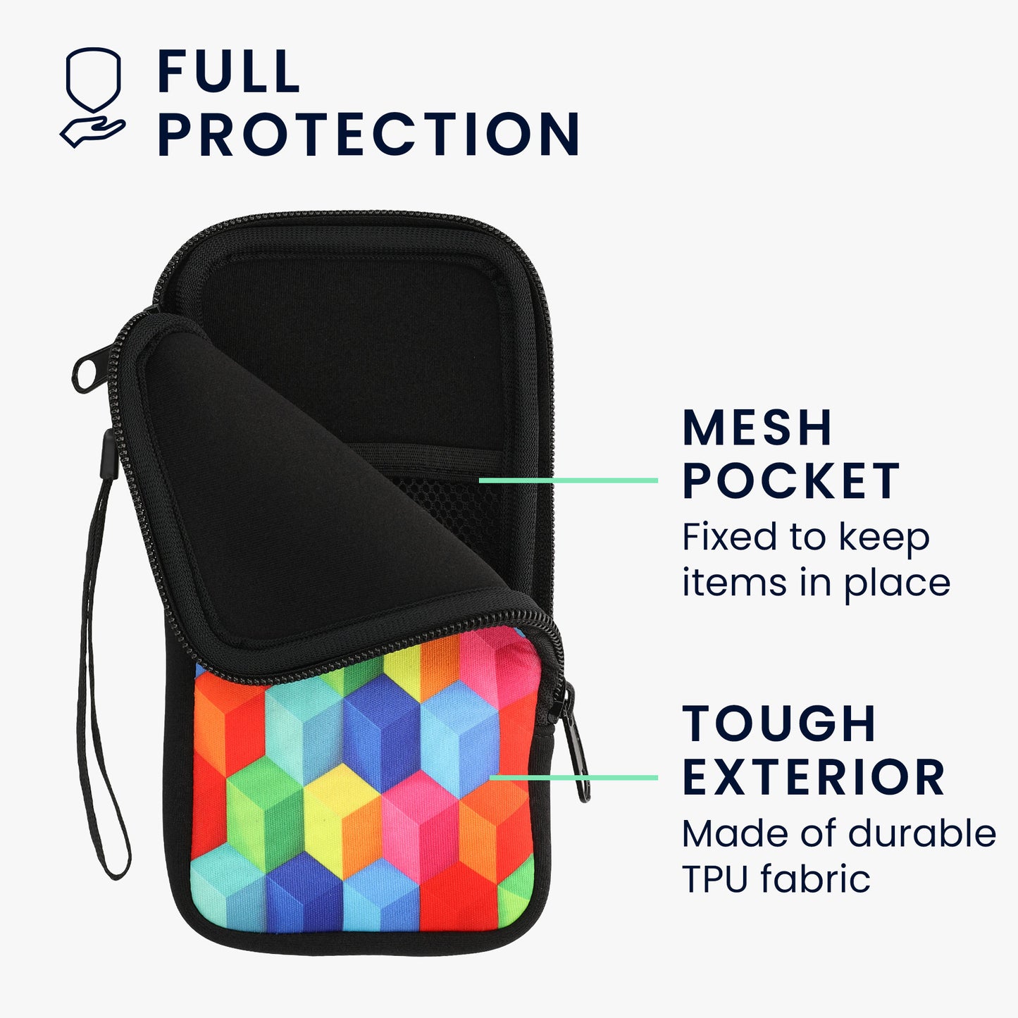 Phone Pouch for Smartphones 15.2 x 8.3 cm