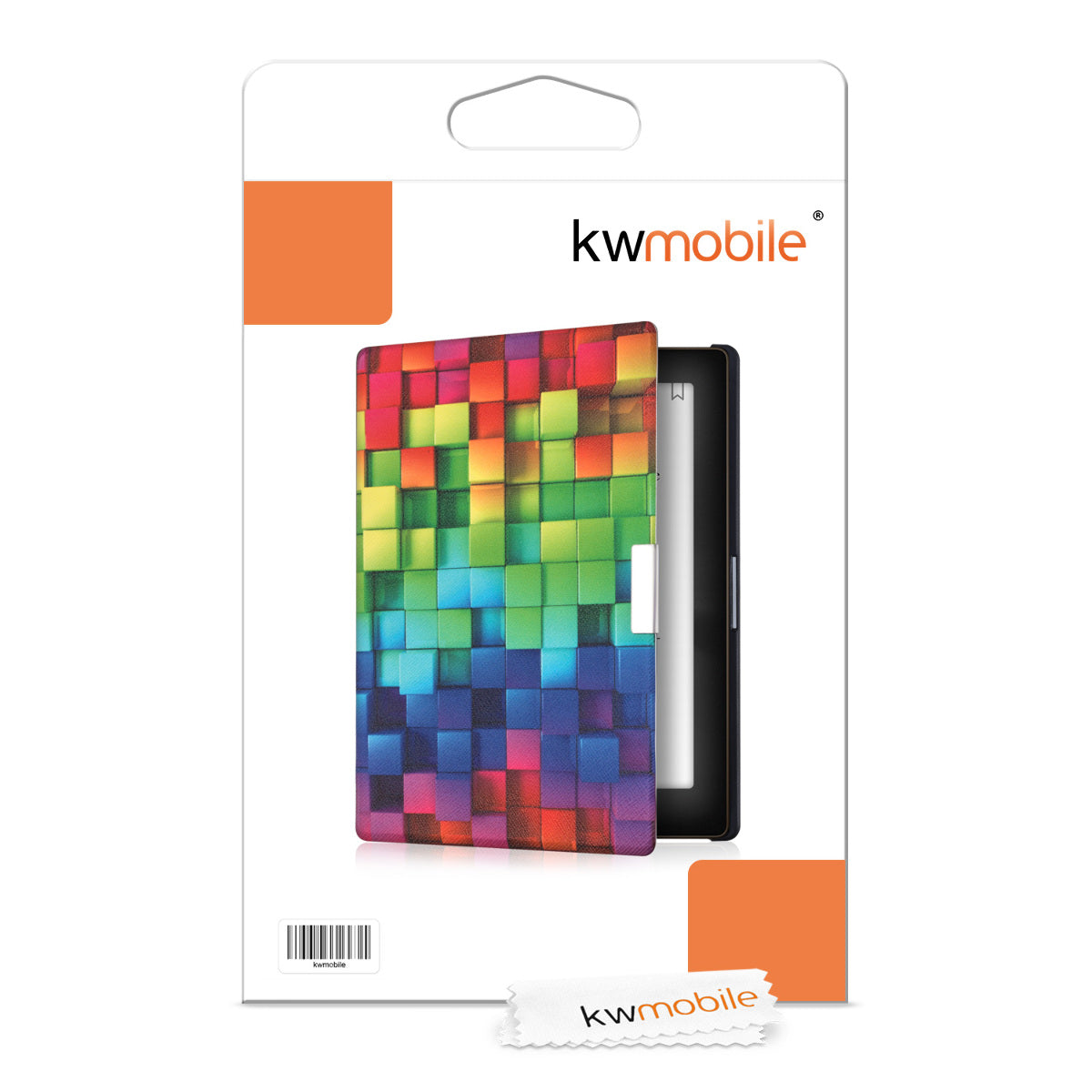 kwmobile Protective Case for Kobo Aura Edition 1 Cover - eReader Flip Case with Auto Sleep Function