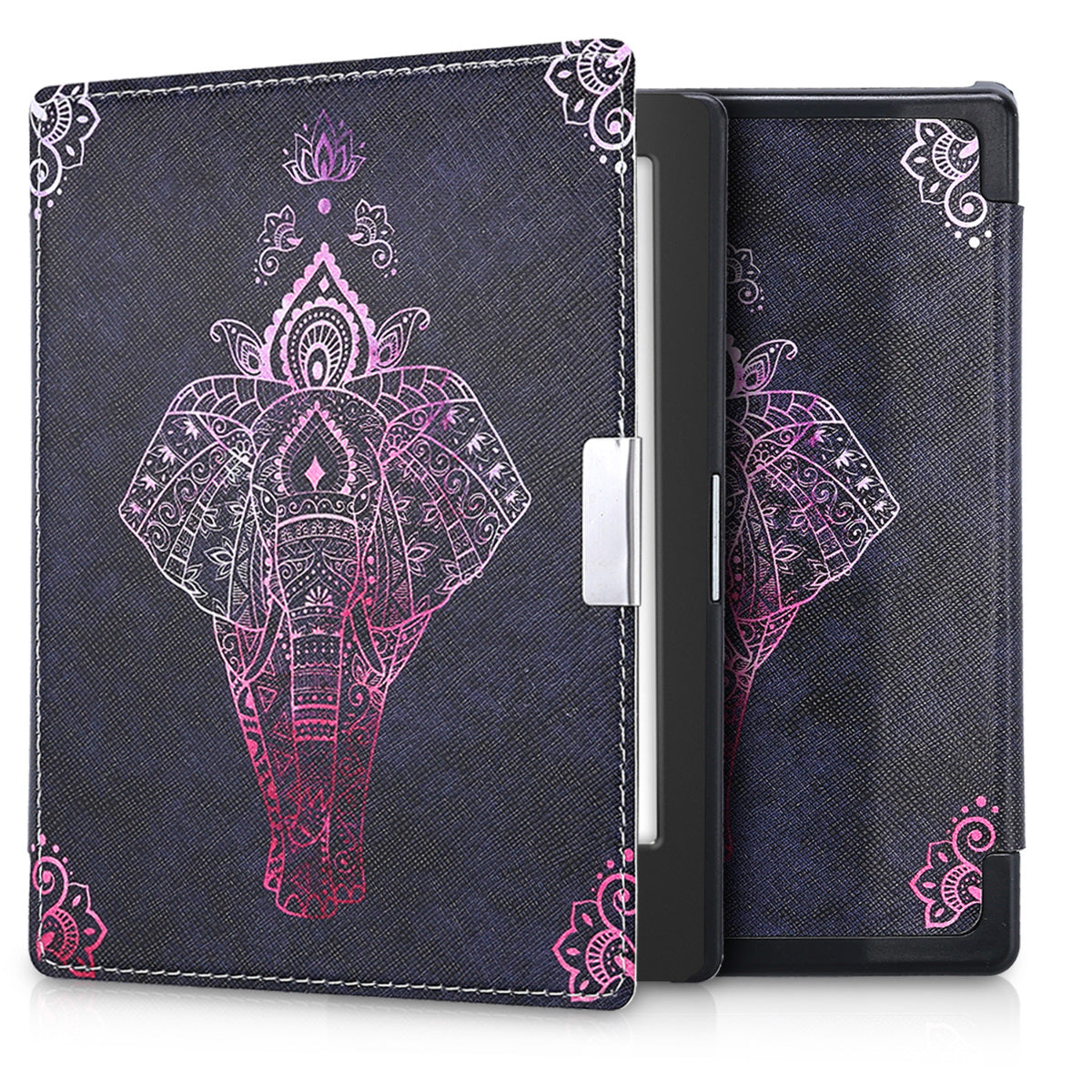 Kobo Aura Edition 1 with Auto Sleep eReader Flip Case Rainbow Cubes