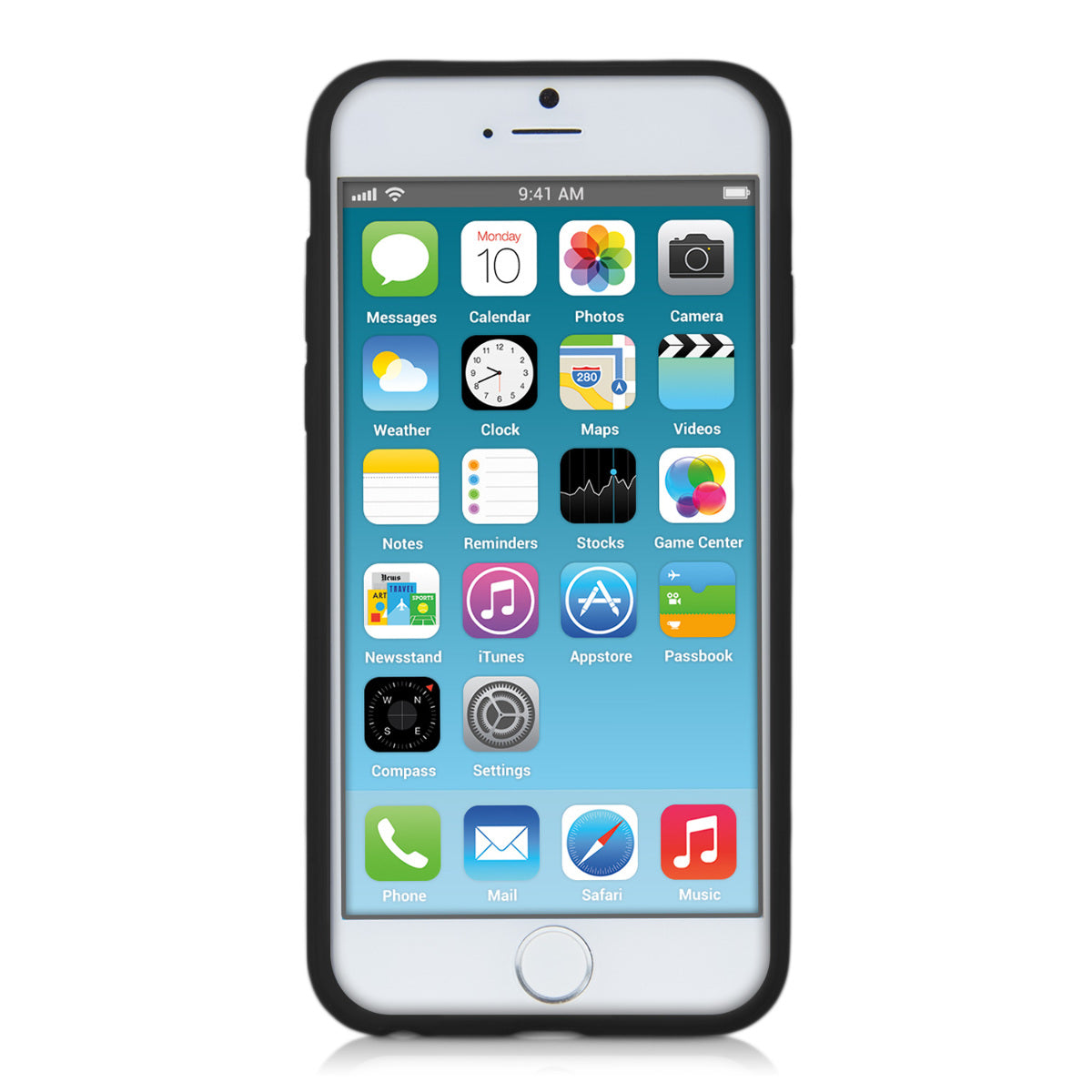 kwmobile Phone Case for Apple iPhone 6 / 6S Case - Wireless Charging - Protective Cover