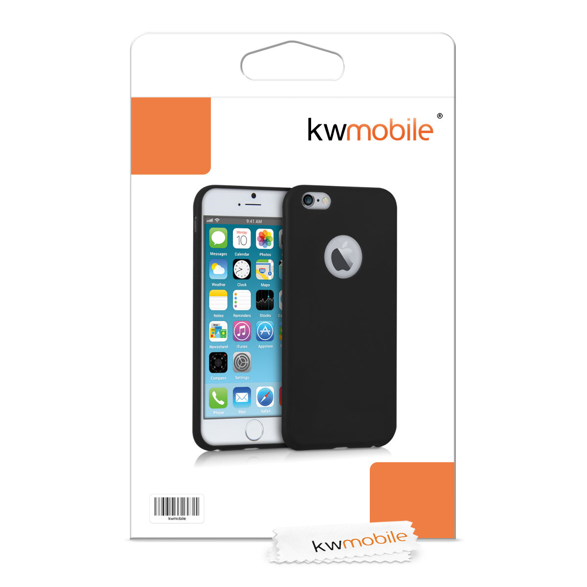 kwmobile Phone Case for Apple iPhone 6 / 6S Case - Wireless Charging - Protective Cover