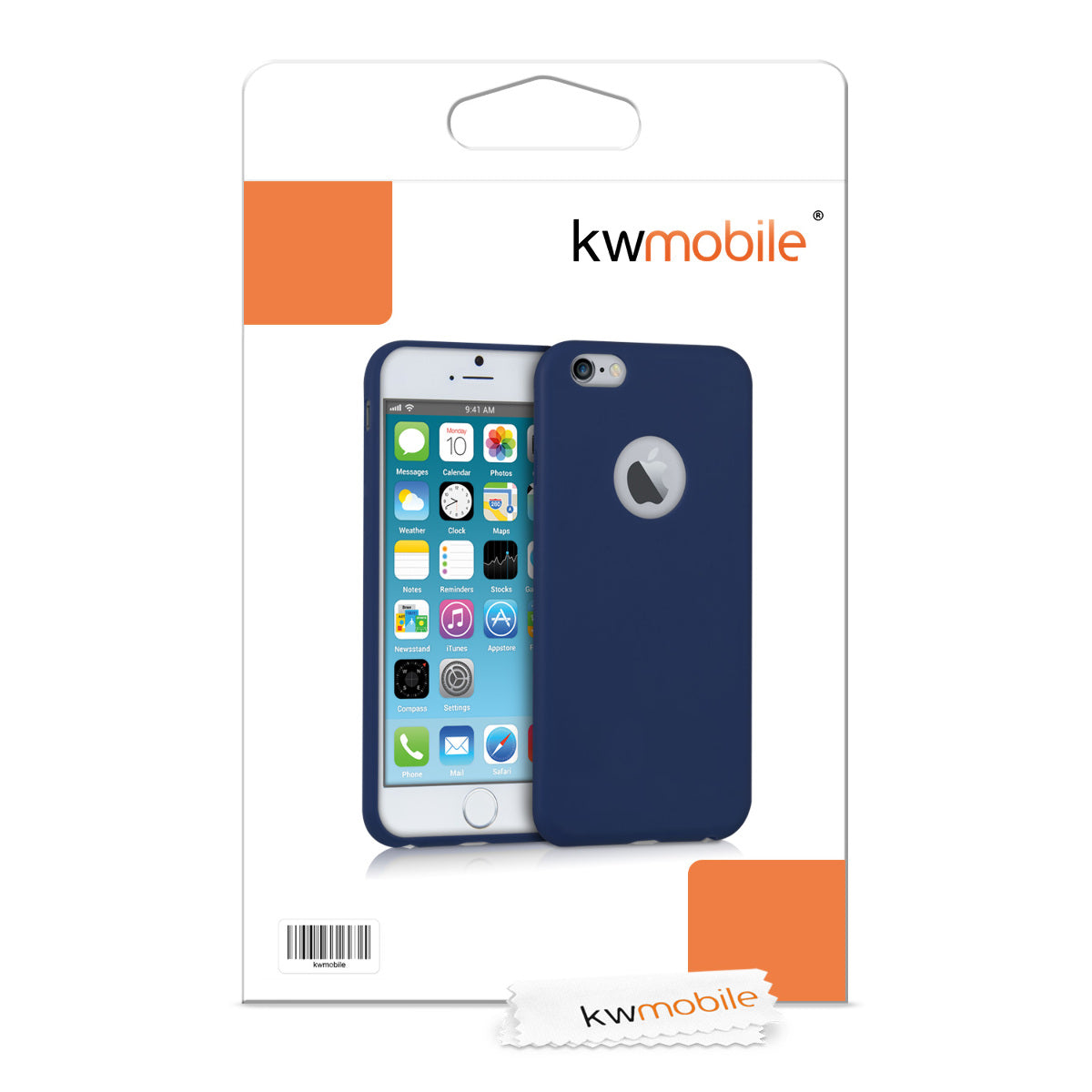 kwmobile Phone Case for Apple iPhone 6 / 6S Case - Wireless Charging - Protective Cover