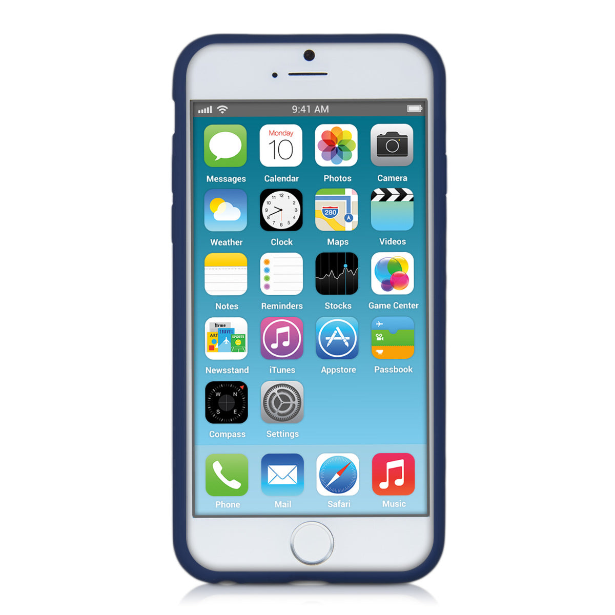 kwmobile Phone Case for Apple iPhone 6 / 6S Case - Wireless Charging - Protective Cover