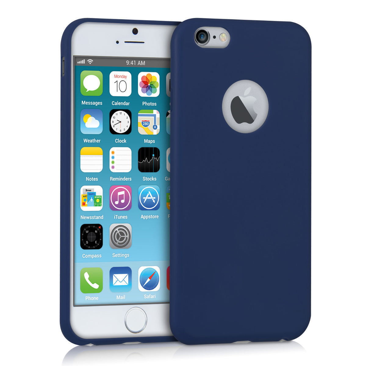 kwmobile Phone Case for Apple iPhone 6 / 6S Case - Wireless Charging - Protective Cover